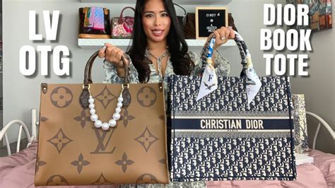 Dior tote vs louis vuitton